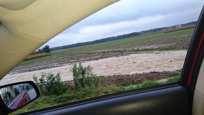 Cesta Precetinci–Mala Nedelja. FOTO: Aleš, bralec poročevalec