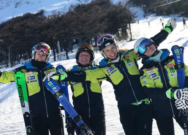 Slovenska štiriperesna deteljica v argentinski Ushuaii Foto: Instagram Ana Bucik