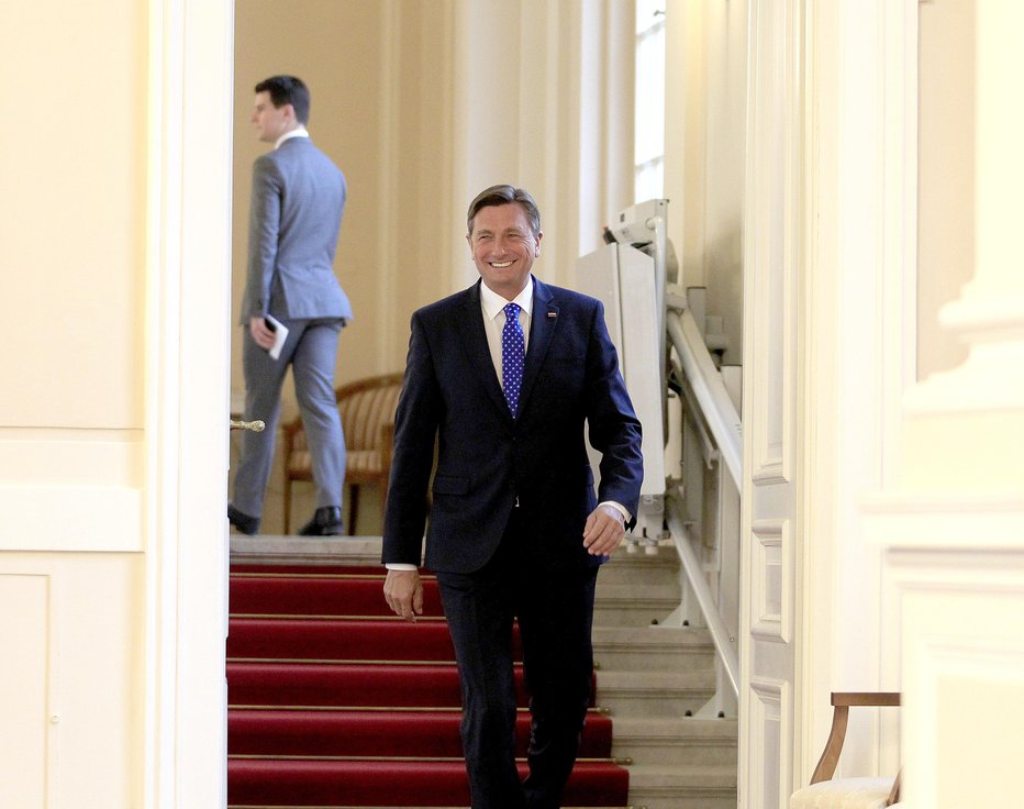 Fotografija: Borut Pahor. FOTO: Roman Šipić, Delo