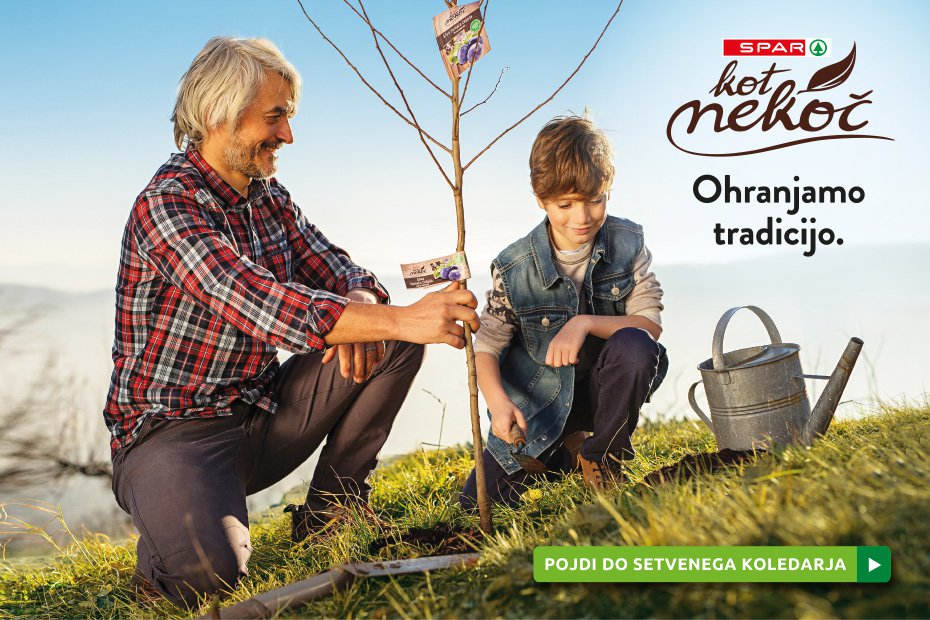 Fotografija: Kot nekoč FOTO: Spar Slovenija