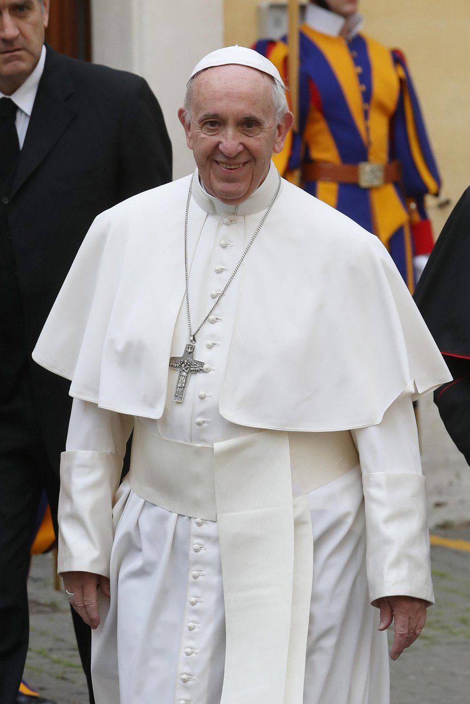 Fotografija: Papež Frančišek. FOTO: Chris Jackson, Getty Images