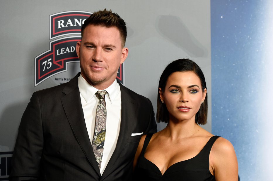 Fotografija: Channing Tatum in Jenna Dewan. FOTO: AP