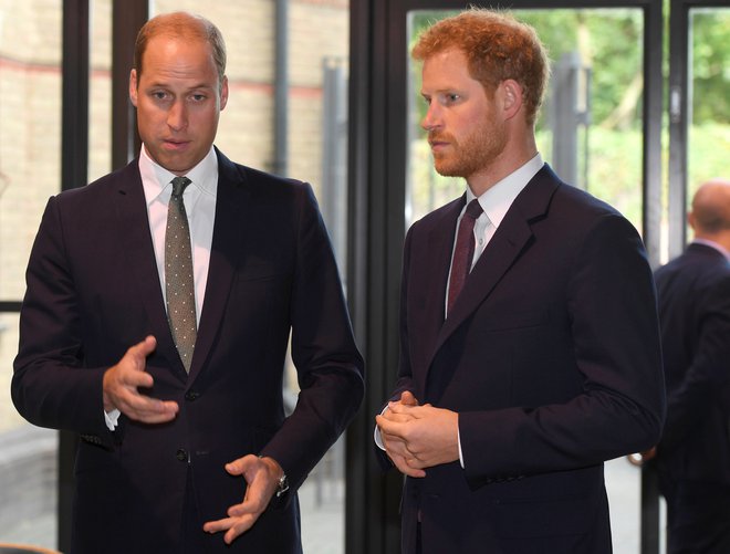 Princa William in Harry želita ljudi ozavestiti o duševnem zdravju. FOTO: GULIVER/GETTY IMAGES