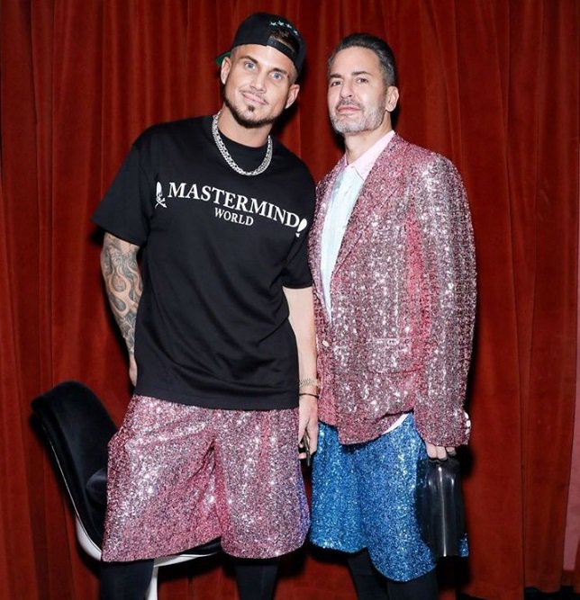 Marc Jacobs in Charly Defrancesco se bosta sprehodila pred oltar.