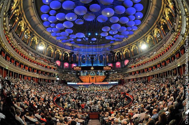 S koncerta katarskega filharmoničnega orkestra FOTO: QFO