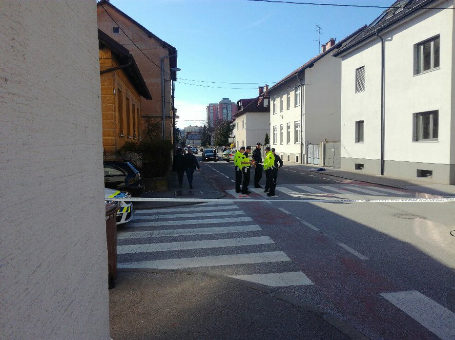 Fotografija: Zgodilo se je na Černetovi ulici v Ljubljani. FOTO: bralec Marko