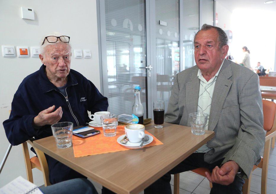 Fotografija: Miroslav in Janko sta se spoznala prav v Fontani. FOTO: Dejan Javornik