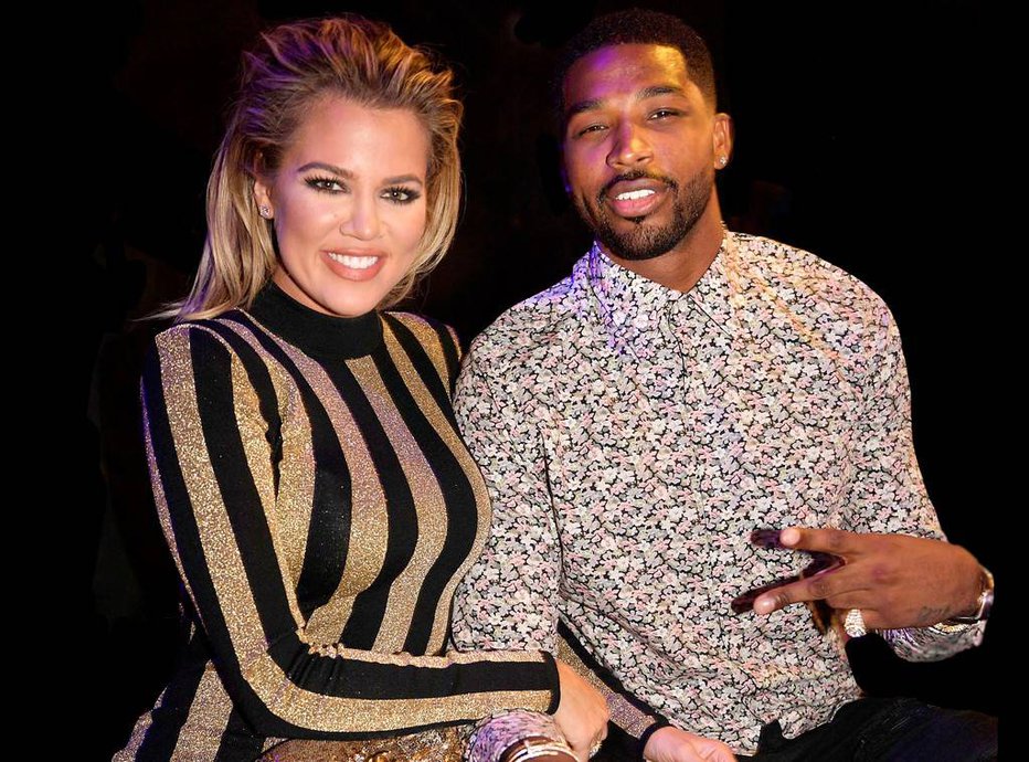 Fotografija: Khloe Kardashian in Tristan Thompson. FOTO: Instagram