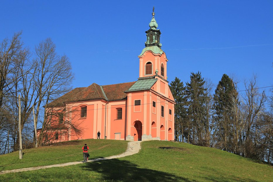 Fotografija: Cerkev Marijinega obiskanja Foto: Goran Rovan