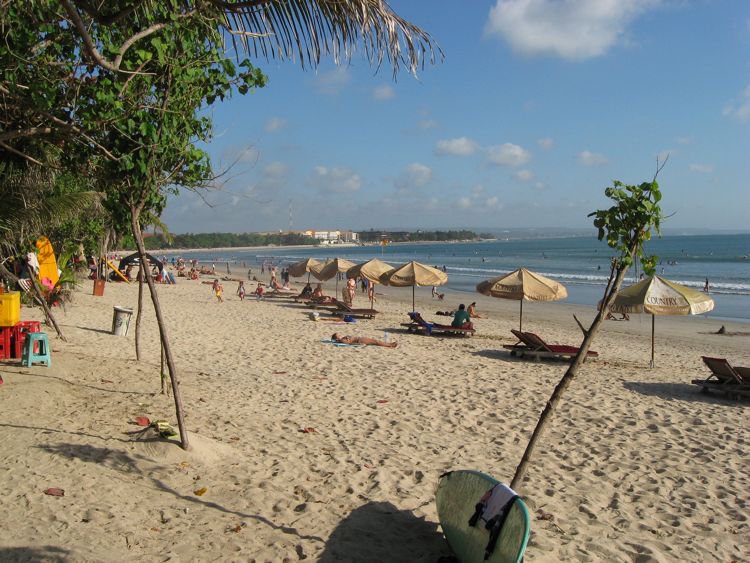 Fotografija: Ušel je na rajski Bali. FOTO: Facebook