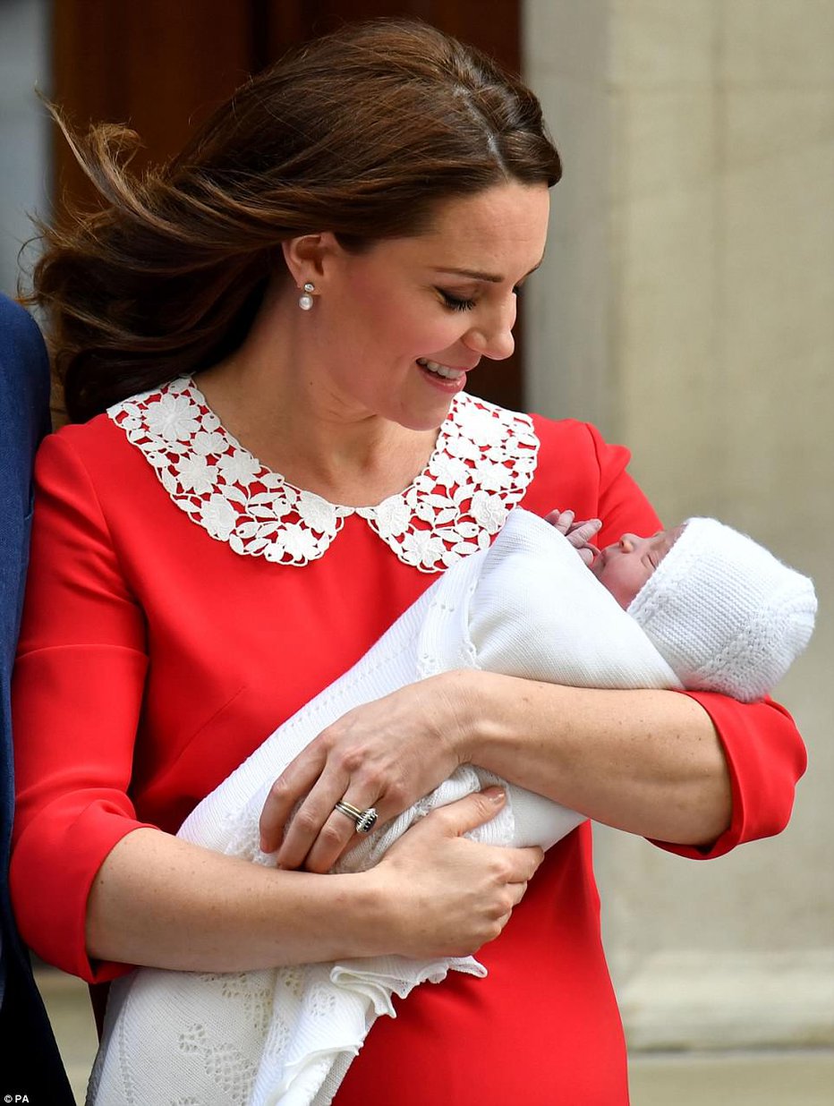 Fotografija: Kate je ena redkih, ki so se odločile za tri otroke.