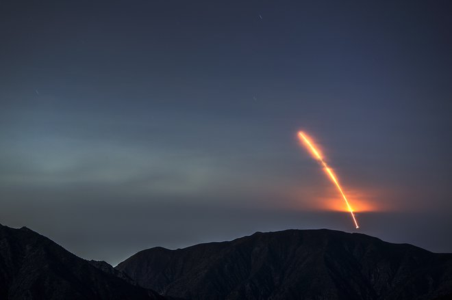 Raketo so uspešno izstrelili 5. maja. FOTO: AFP