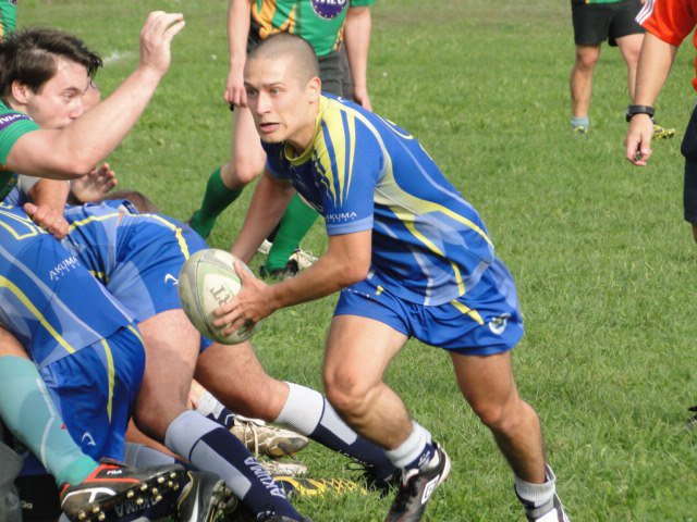 Fotografija: Enej Radelj-Šemrov je v Sinju preživel grozljivo vremensko izkušnjo. FOTO: RUGBY KLUB LJUBLJANA