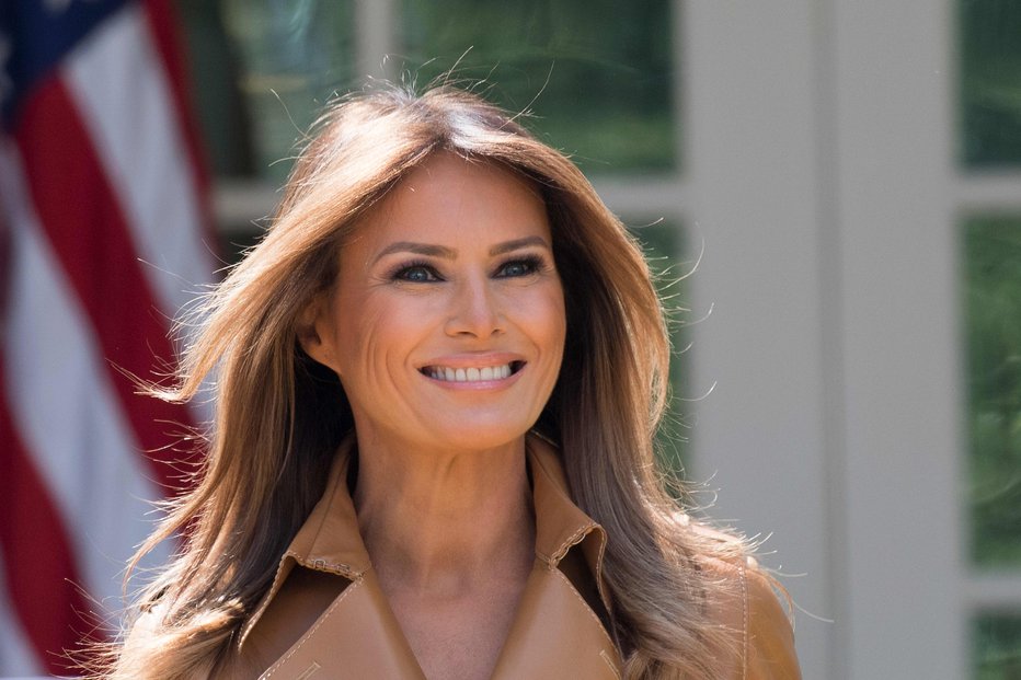 Fotografija: Melania Trump se dobro počuti. Fotografije: AFP