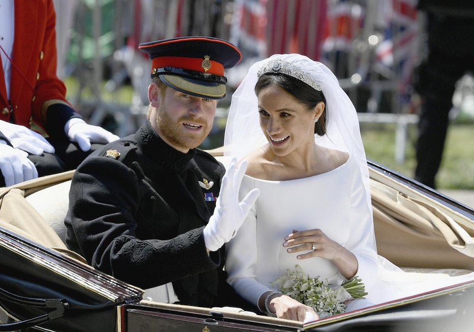 Fotografija: Meghan in Harry bosta kmalu soseda Williama in Kate. FOTO: AP