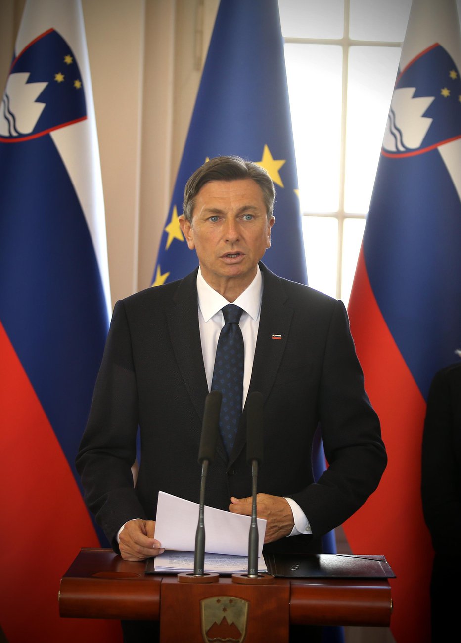 Fotografija: Predsednik Borut Pahor. FOTO: Jože Suhadolnik