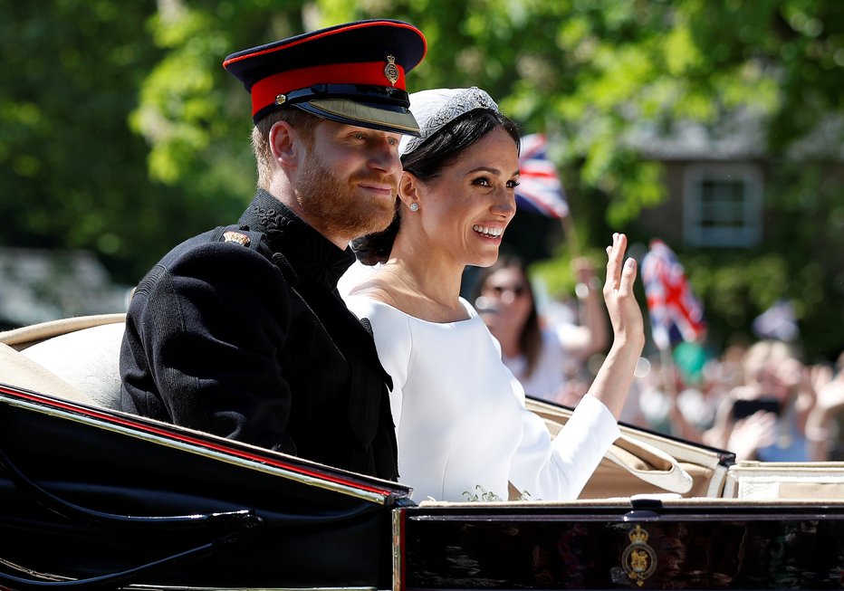 Fotografija: Harry in Meghan. FOTO: Reuters