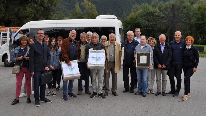 Člani rotary kluba so obiskali Kostanjevico na Krki. FOTO: Aleš Žnidaršič