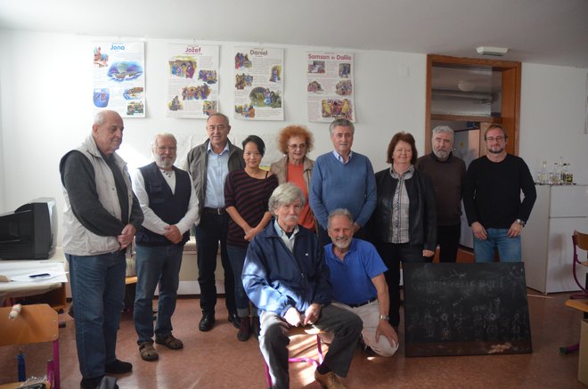 Na letošnji koloniji so sodelovali Igor Banfi, Ana Cajnko, Matej Čepin, Herman Gvardjančič, Rado Jerič, Keiko Miyazaki in Tone Seifert. FOTOgrafije: Oste Bakal