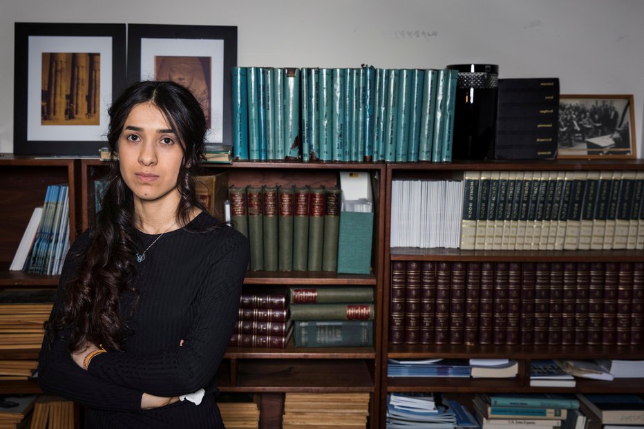 Fotografija: Preživela jazidka Nadia Murad. FOTO: Reuters