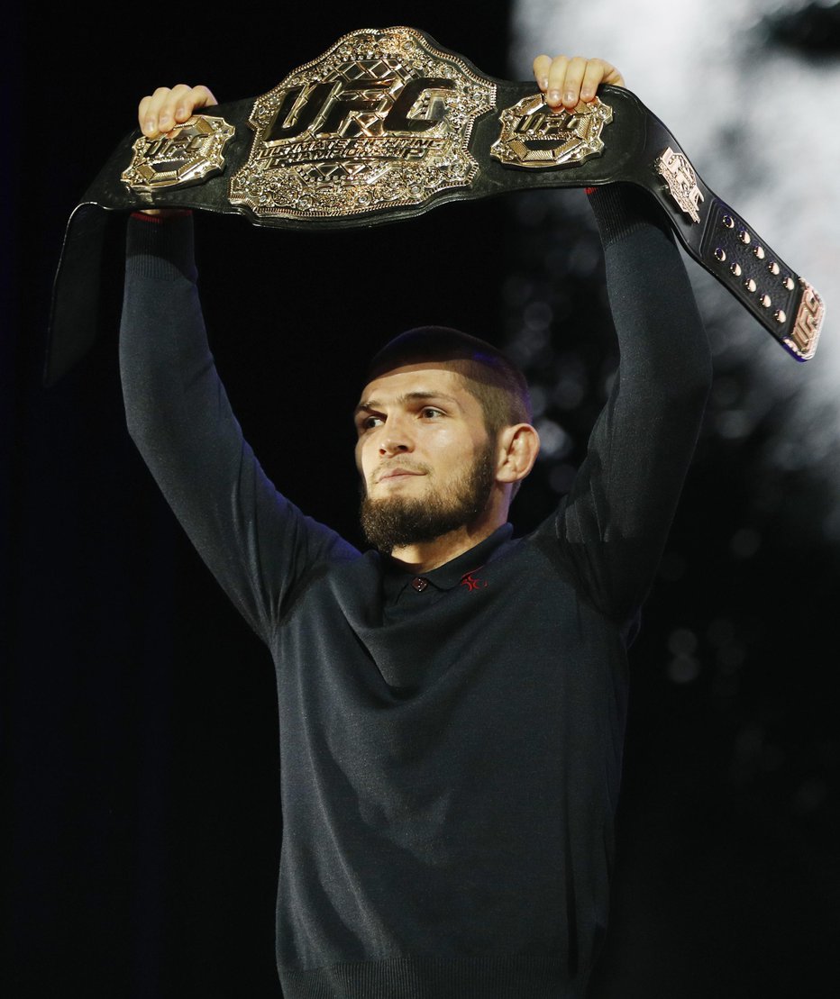 Fotografija: Habib Nurmagomedov se namerava igrati z razvpitim Ircem. FOTO: AP