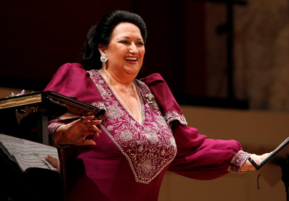 Fotografija: Montserrat Caballe. FOTO: Reuters