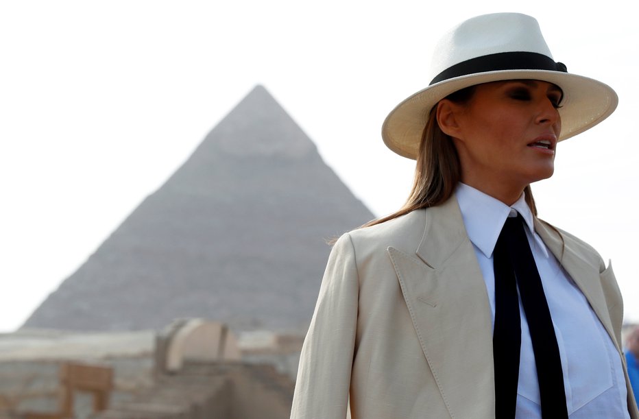 Fotografija: Melania Trump. FOTO: Carlo Allegri, Reuters