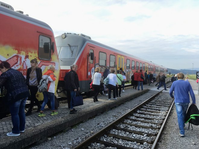 Prispeli smo z vlakom v Radohovo vas. FOTO: Jaroslav Jankovič