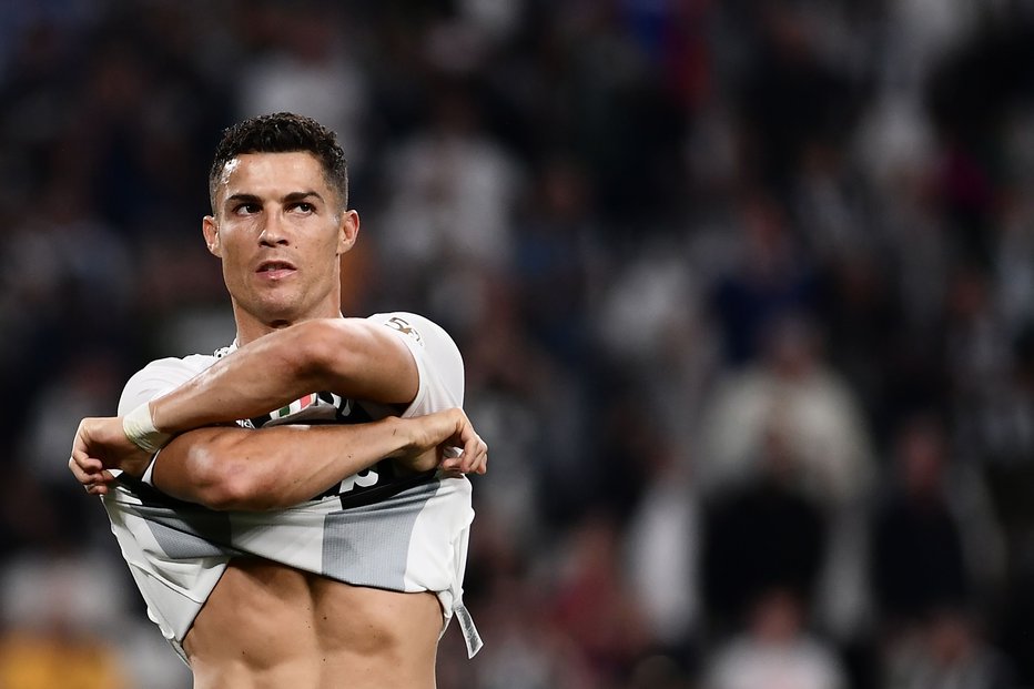 Fotografija: Ronaldo pod plazom obtožb. FOTO: Marco Bertorello, Afp