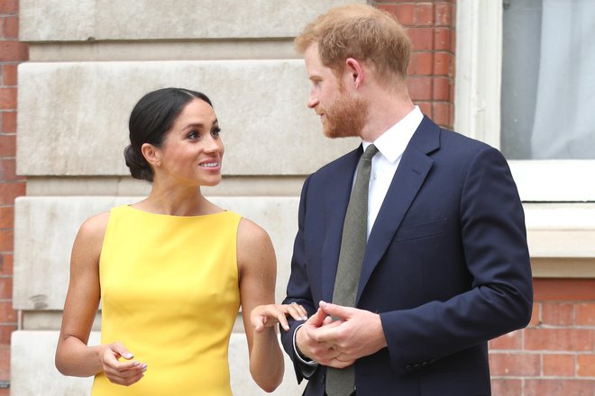 Pravljična zveza Meghan in Harryja. FOTO: Guliver/getty Images