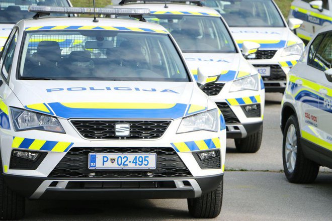 Policijska vozila. FOTO: Policija