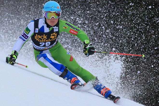 Meta Hrovat ima v svetovnem pokalu 26 nastopov in eno tretje mesto. V novi sezoni bi obe številki rada bistveno popravila. Foto: Matej Družnik