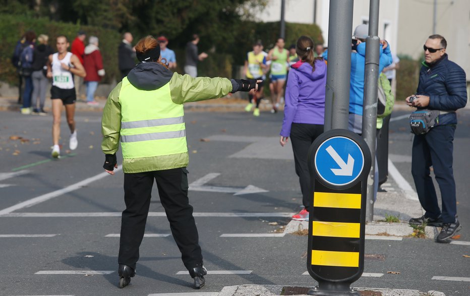 Fotografija: Ljubljanski maraton. FOTO: Jože Suhadolnik