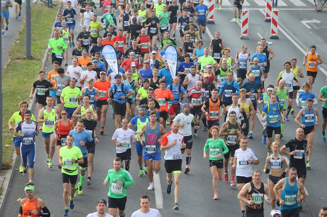 Ljubljanski maraton. FOTO: Jože Suhadolnik