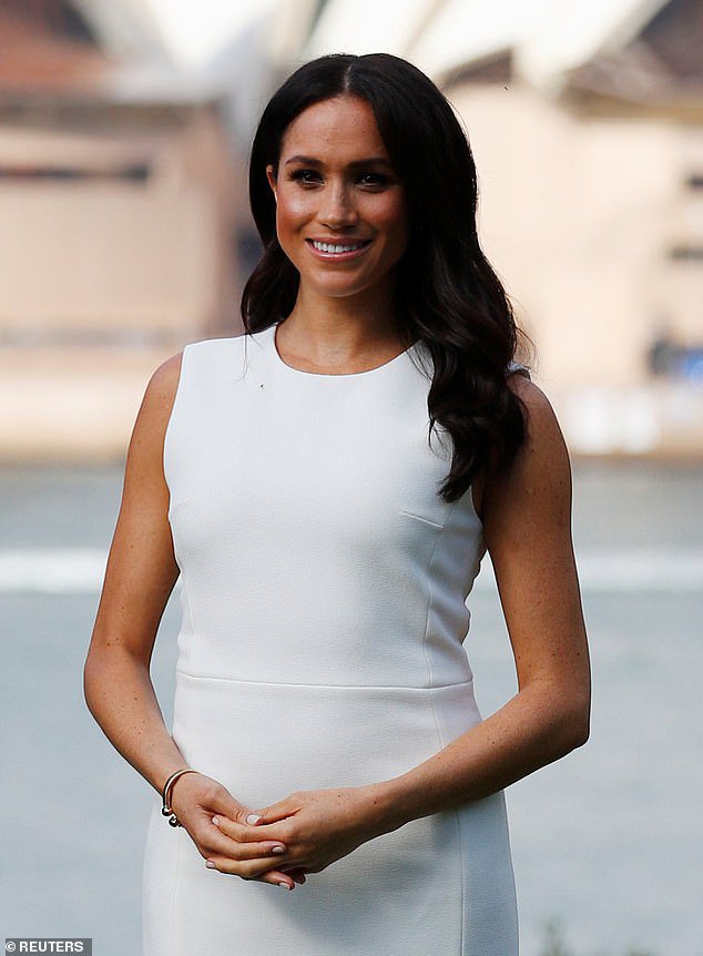 Fotografija: Meghan na dvoru ljubkovalno kličejo kar druga Lady Di. Foto: Guliver/Getty