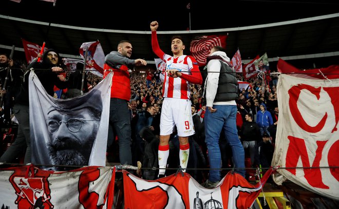 Milan Pavkov je dosegel oba zadetka. FOTO: Reuters Action Images Via Reuters