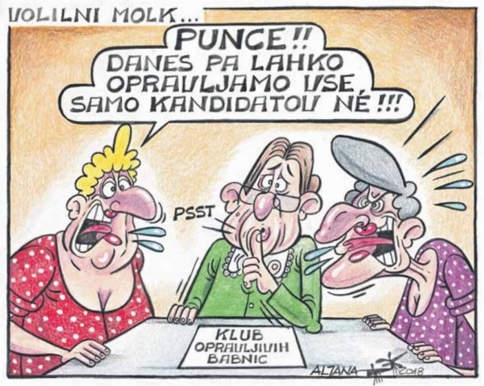 Fotografija: Nedeljska karikatura FOTO: Aljana Primožič Fridauer