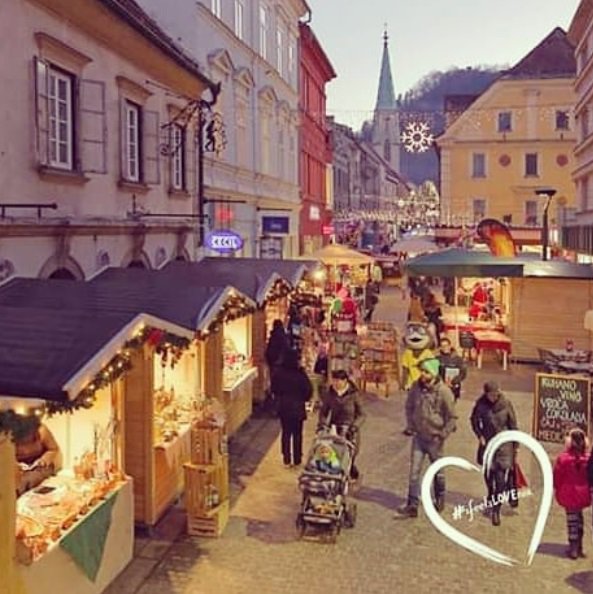 V Celje se vrača veseli december. FOTO: Instagram/visitcelje