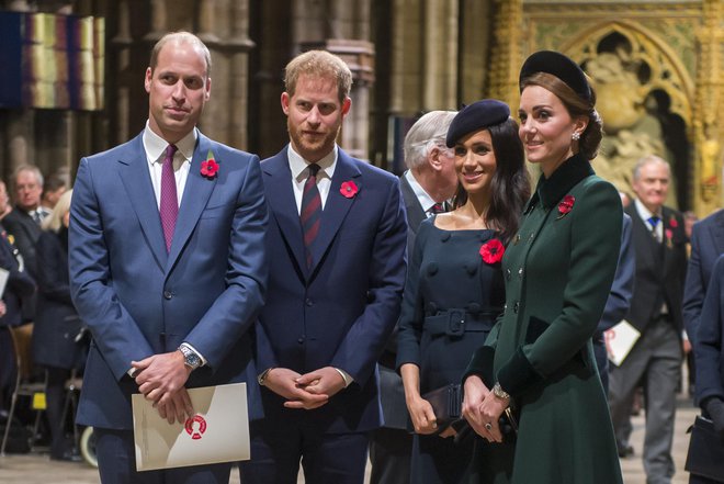 William in Harry kmalu ne bosta več soseda. FOTO: Guliver/getty Images