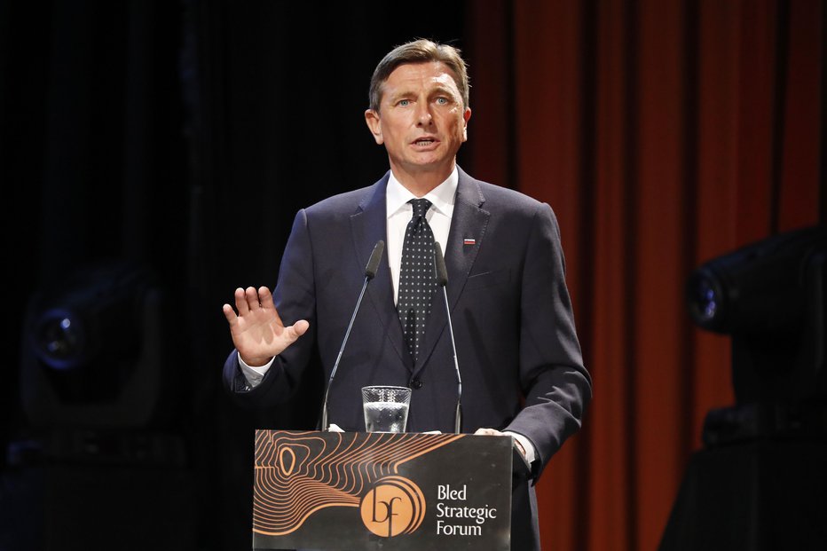 Fotografija: Borut Pahor. FOTO: Leon Vidic, Delo