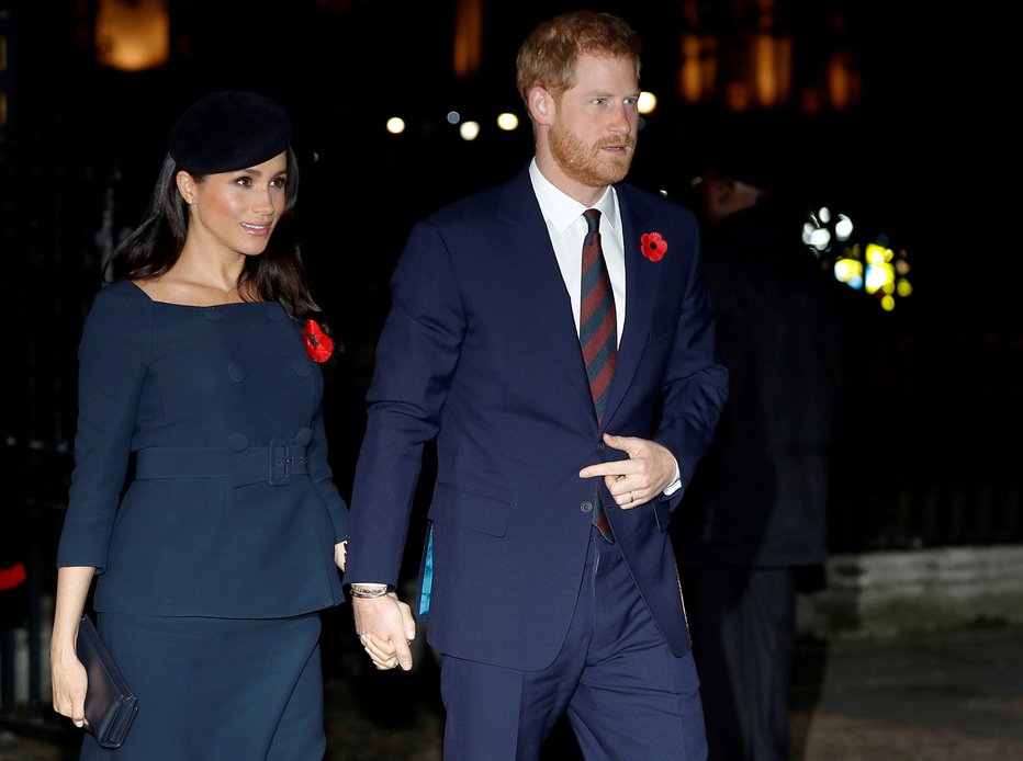 Fotografija: Princ Harry in Meghan Markle sta se odločila, da si bosta dom ustvarila v vili Frogmore Cottage v Windsorju. FOTO: Peter Nicholls, Reuters