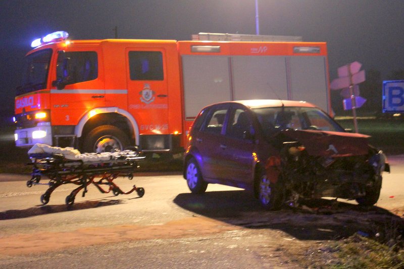 Fotografija: V križišču pred Ljutomerom pogosto poči. FOTO: Oste Bakal