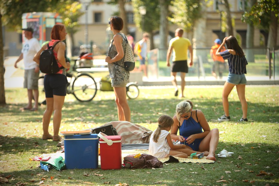 Fotografija: Potencial zelenega mesta Koper vidi v povezavi s športom in turizmom, Maribor gre v smer krožnega gospodarstva in samooskrbe, Velenje spodbuja zeleni sistem v smeri rekreacije, Murska Sobota izpostavlja samooskrbo v povezavi s kmetijstvom. FOTO: Jure Eržen/Delo