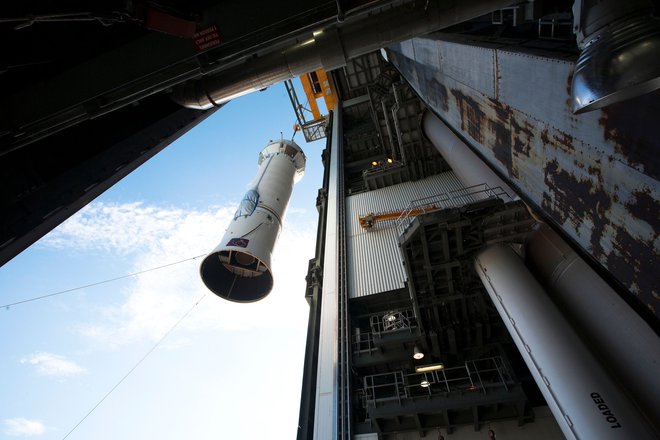 S floridskega Cape Canaverala so z raketo Atlas V pred dvema letoma izstrelili Osiris-Rexa. Foto: AFP