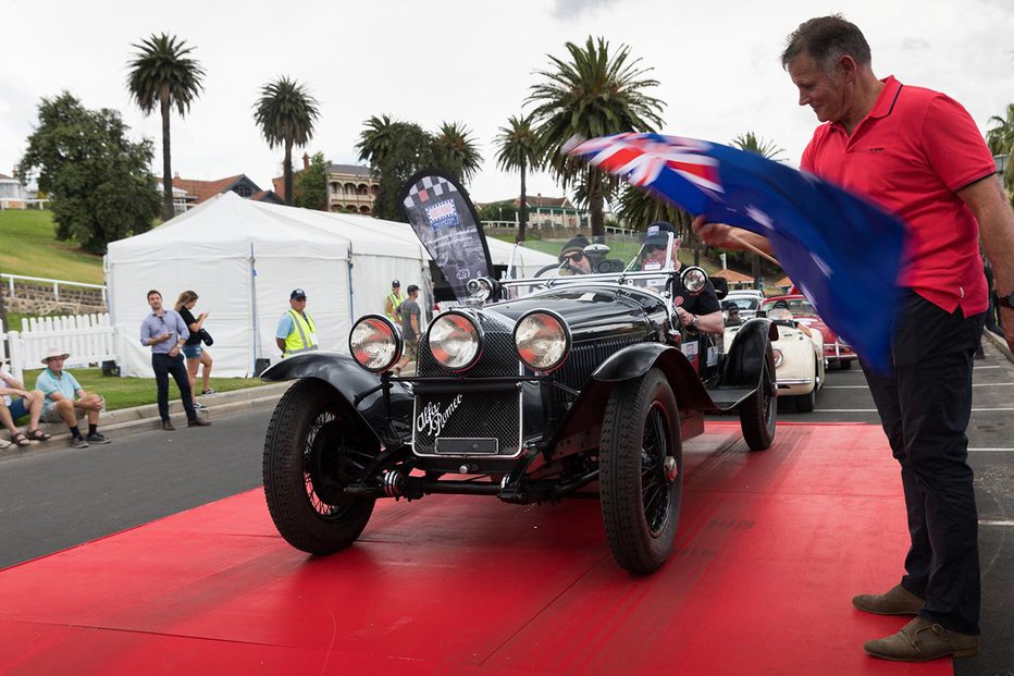 Fotografija: Ljubitelji avtomobilov so se pet dni vozili po slikoviti pokrajini avstralske Viktorije. FOTO: Dishan Marikar/Targa Florio Australia