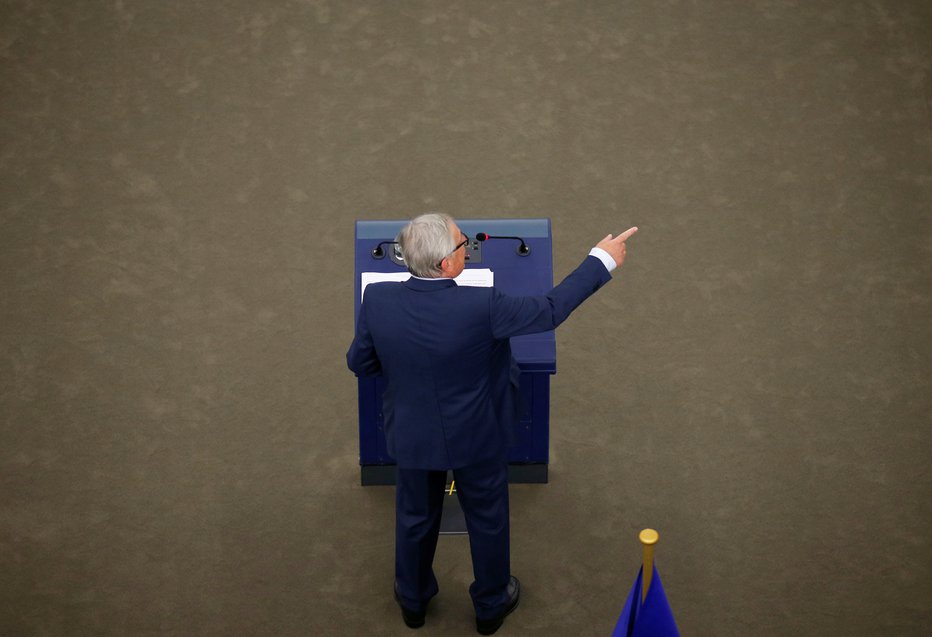 Fotografija: Jean-Claude Juncker. FOTO: Vincent Kessler, Reuters