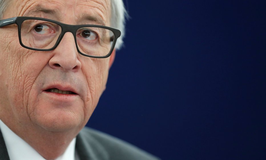 Fotografija: Jean-Claude Juncker. FOTO: Christian Hartmann, Reuters