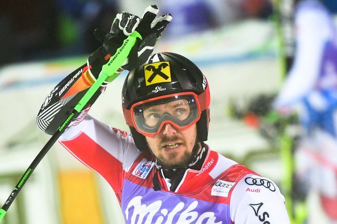 Marcel Hirscher se pri zmagah ne ustavlja. FOTO: AFP