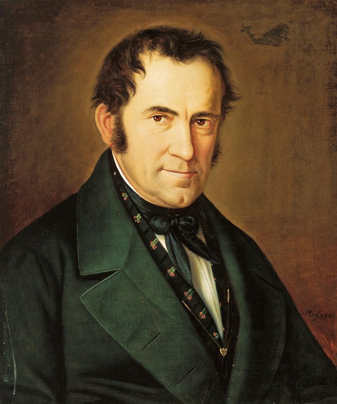 Franz Gruber je uglasbil Mohrovo besedilo. Foto: wikipedia.org