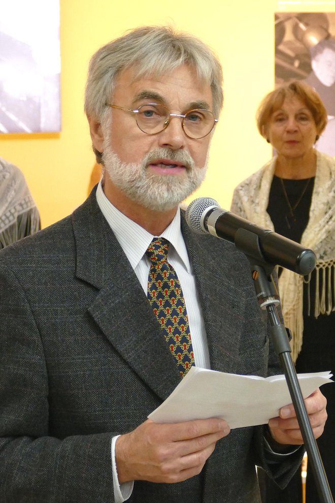 Mag. Andrej Dular, avtor razstave Foto: Primož Hieng